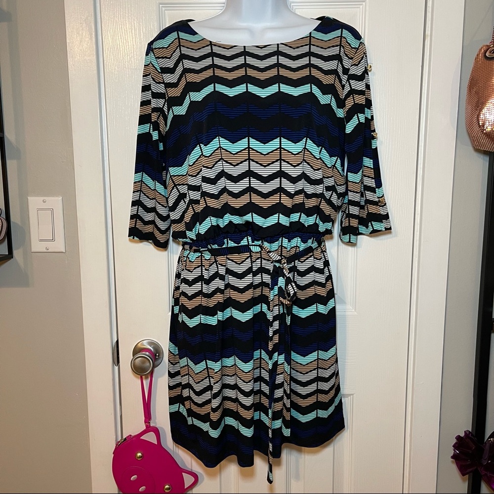 Enfocus Cheveron Dress‎